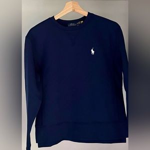 Polo pullover sweatshirt